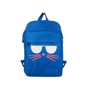 Karl Lagerfeld Cat Logo Textile Backpack